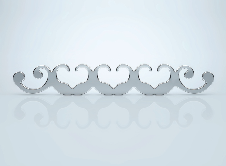 Мебельная ручка-скоба TL 3.12216--TL 3.12221